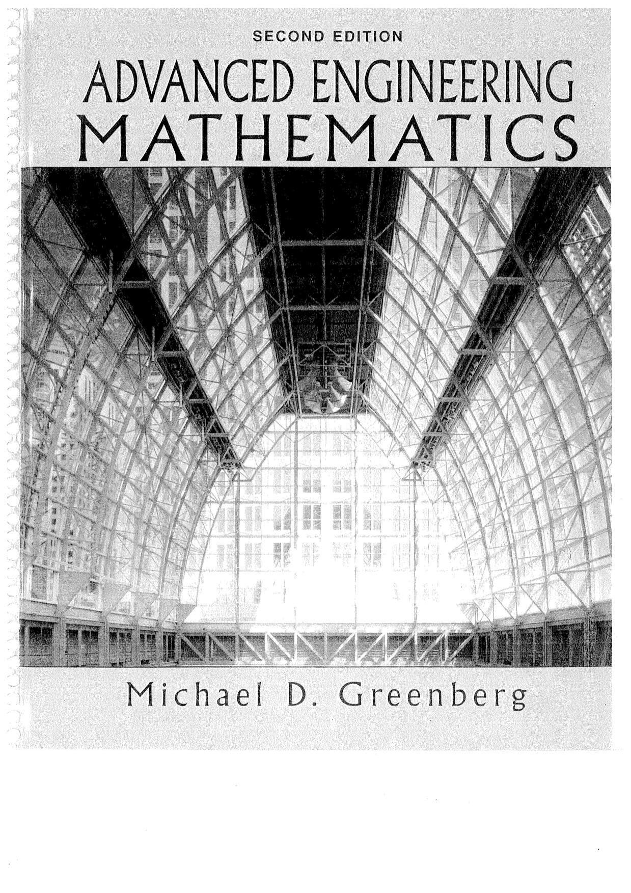 advanced engineering mathematics- by Michael D. Greenberg