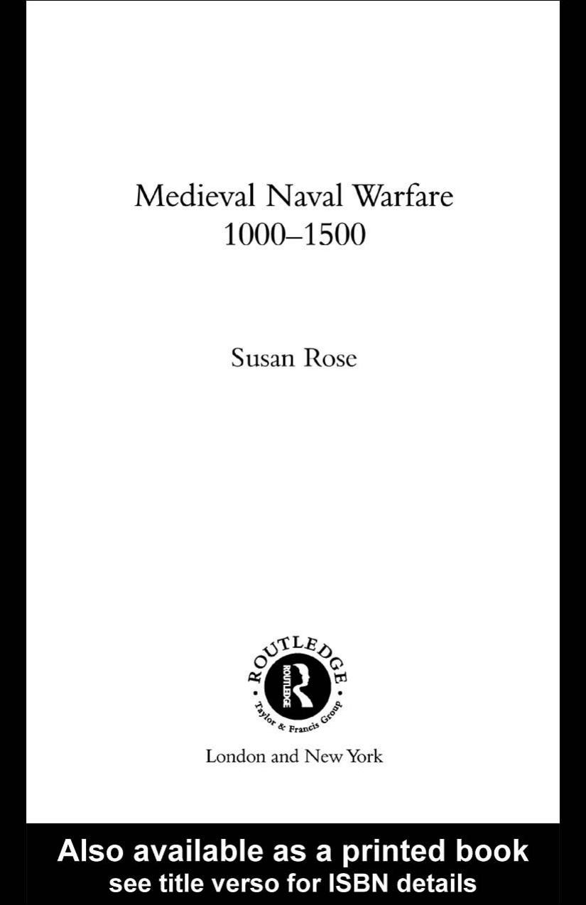 Medieval Naval Warfare 1000–1500