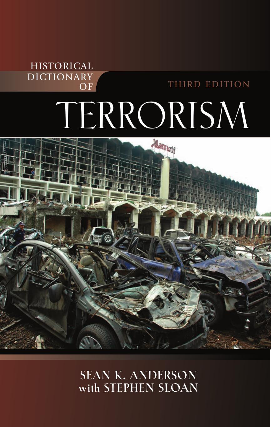 Historical Dictionary of Terrorism