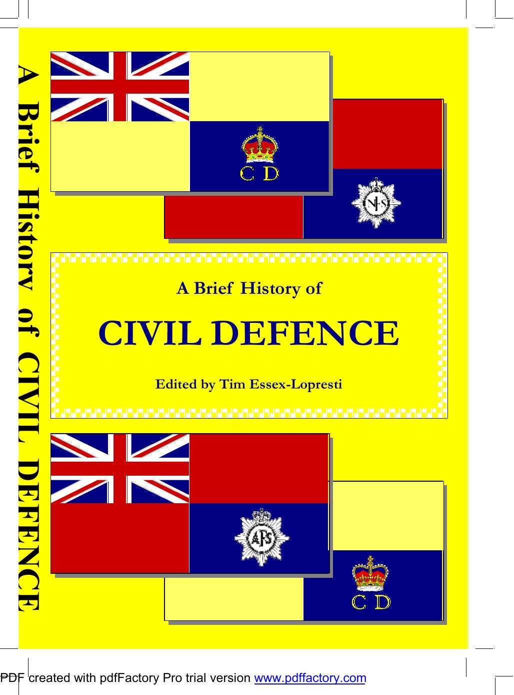 A Brief History of Civil Defence