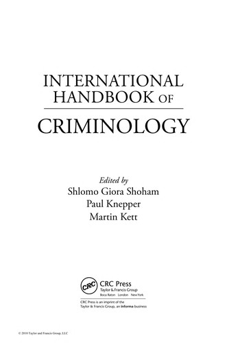 International Handbook of Criminology