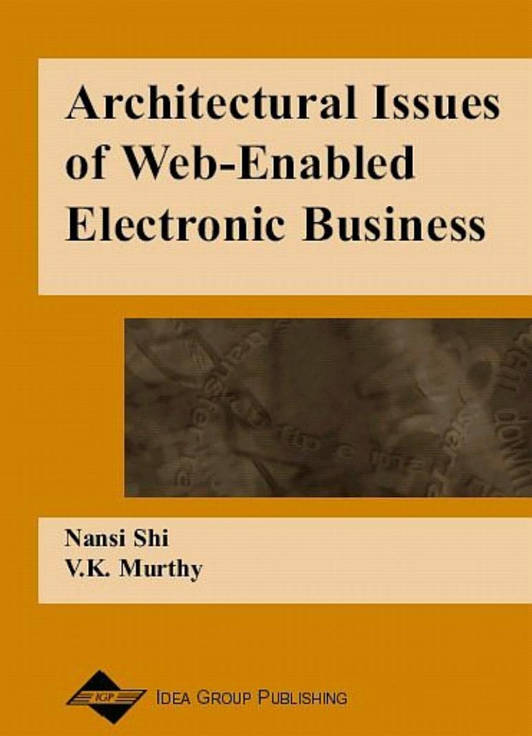 Architectural Issues of Web-Based Electronic Business