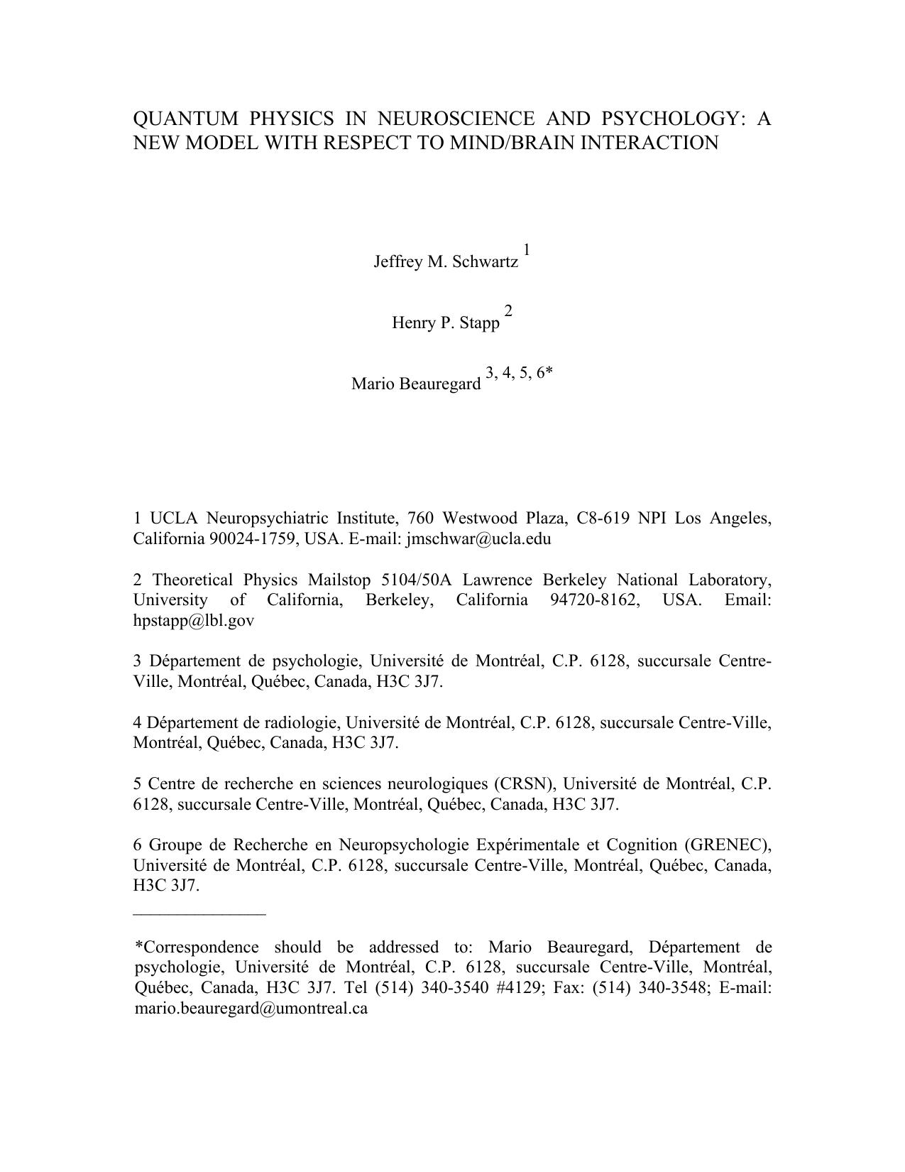 The integration into the field of neuropsychology of the extensive use of brain imaging technology has resulted in a major ...