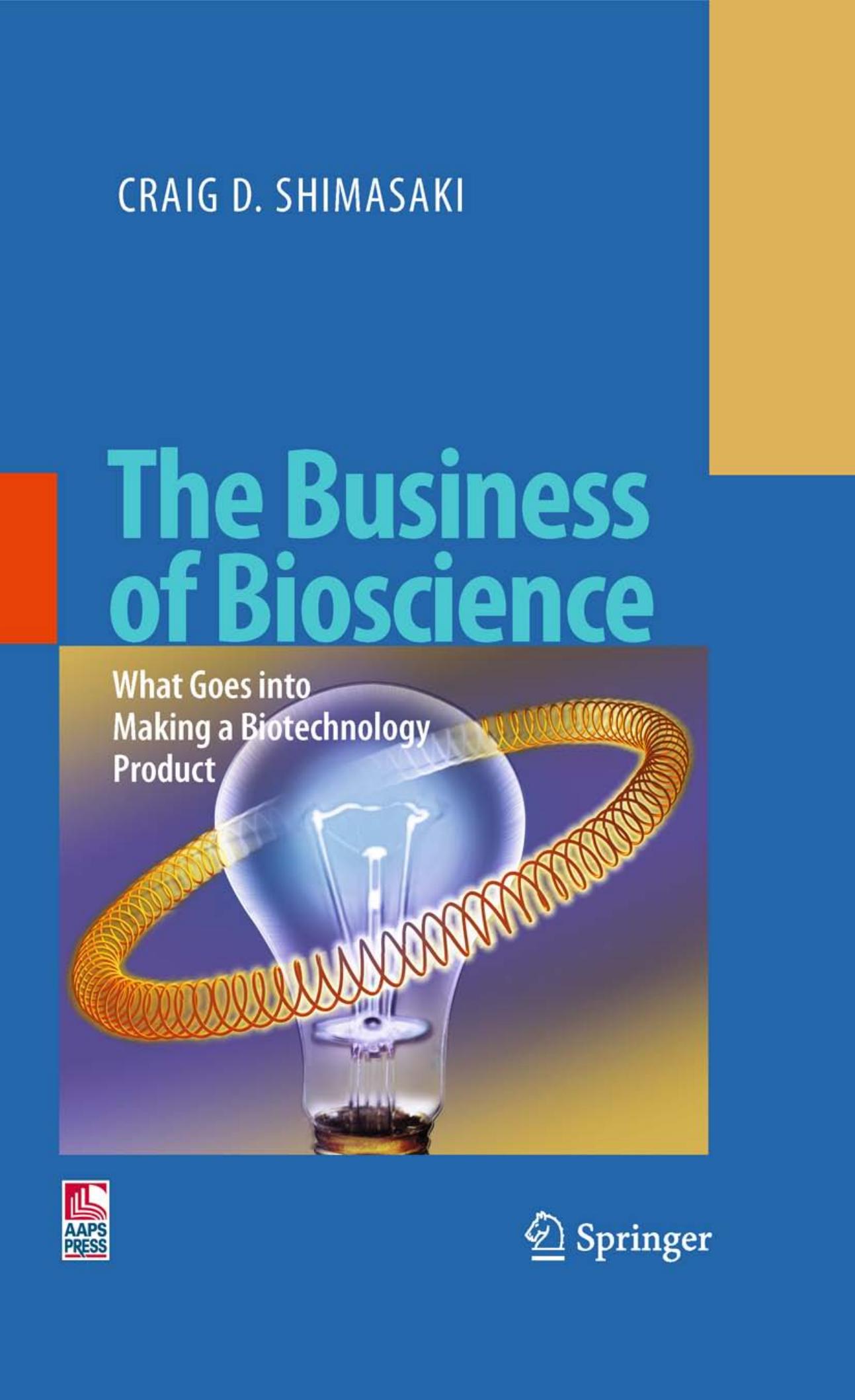 The Business of Bioscience