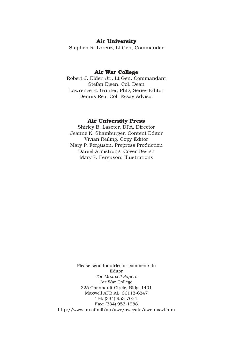 Offensive Use of Chemical Technologies by U.S. Special Operations Forces in the Global War on Terrorism: The Nonlethal Option
