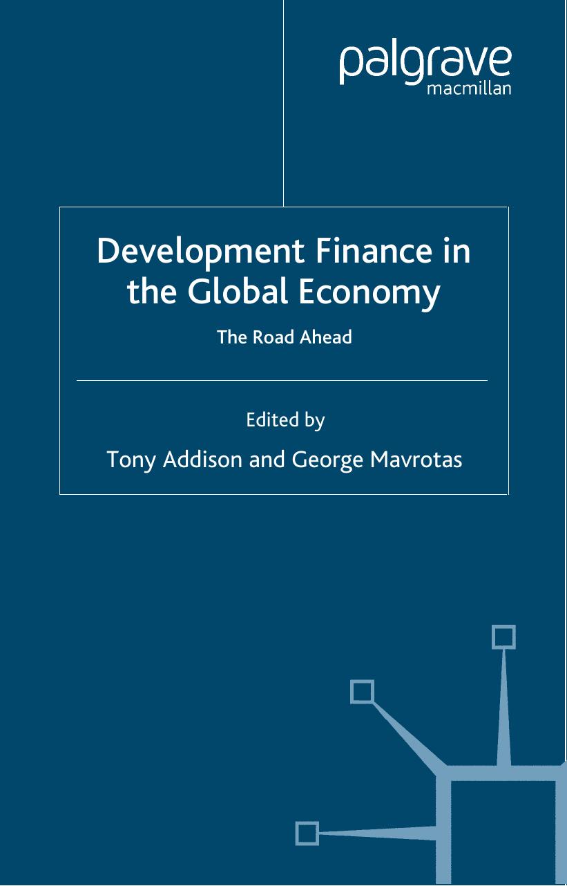 Development Finance in the Global Economy