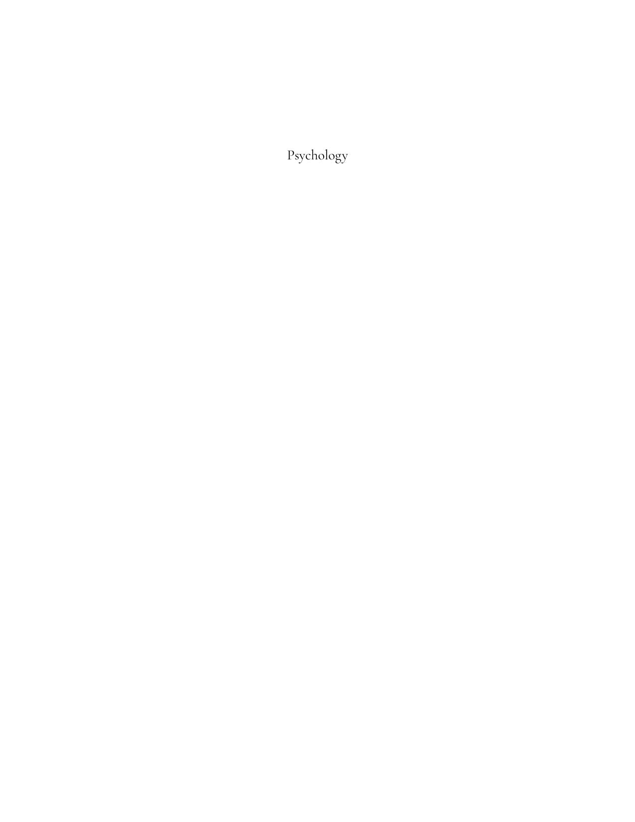 Encyclopedia of Social Psychology