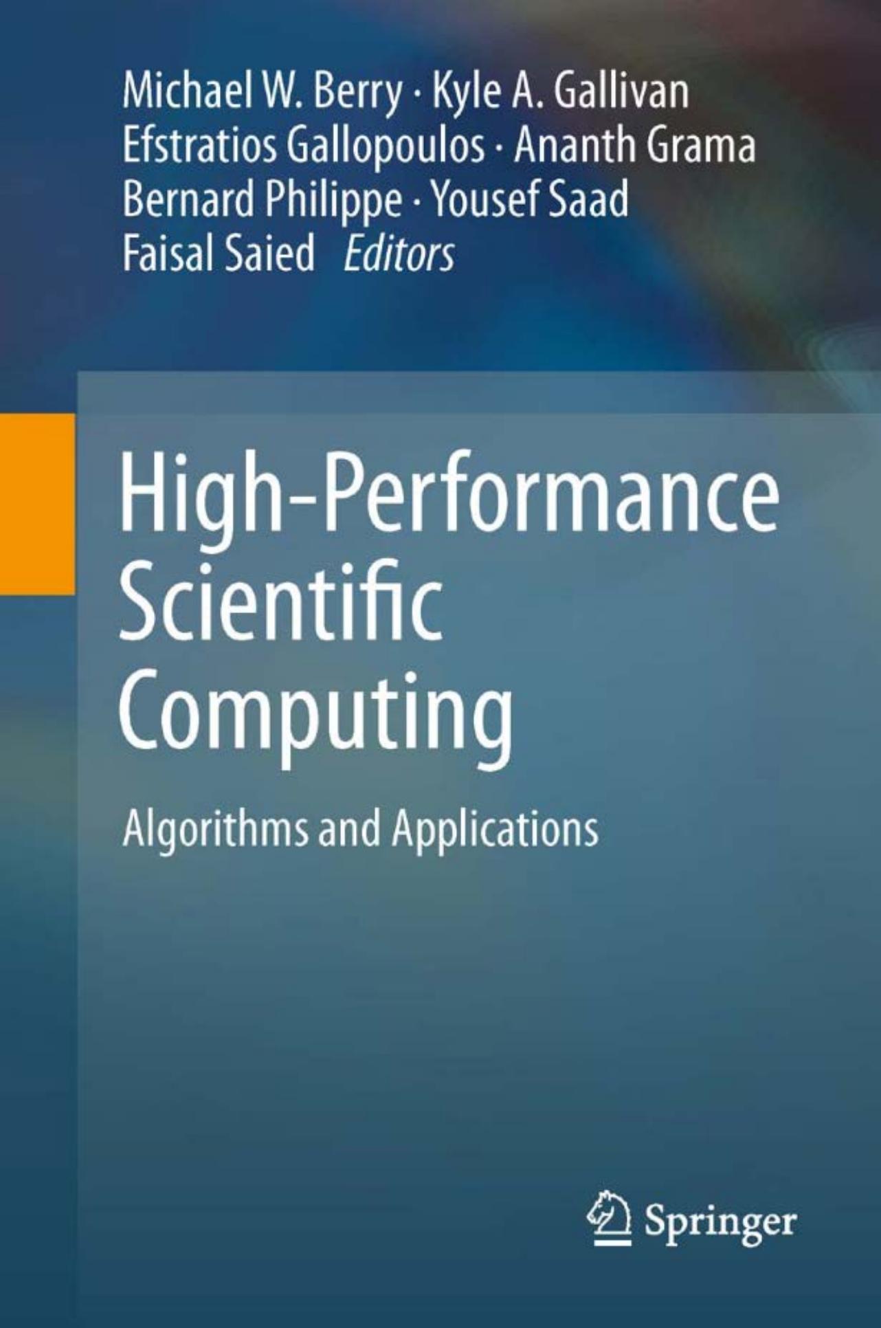 High-Per, Kyle A. Gallivan, Efstratios Gallopoulos, Ananth Grama, Bernard Philippe, Yousef Saad, Faisal Saied