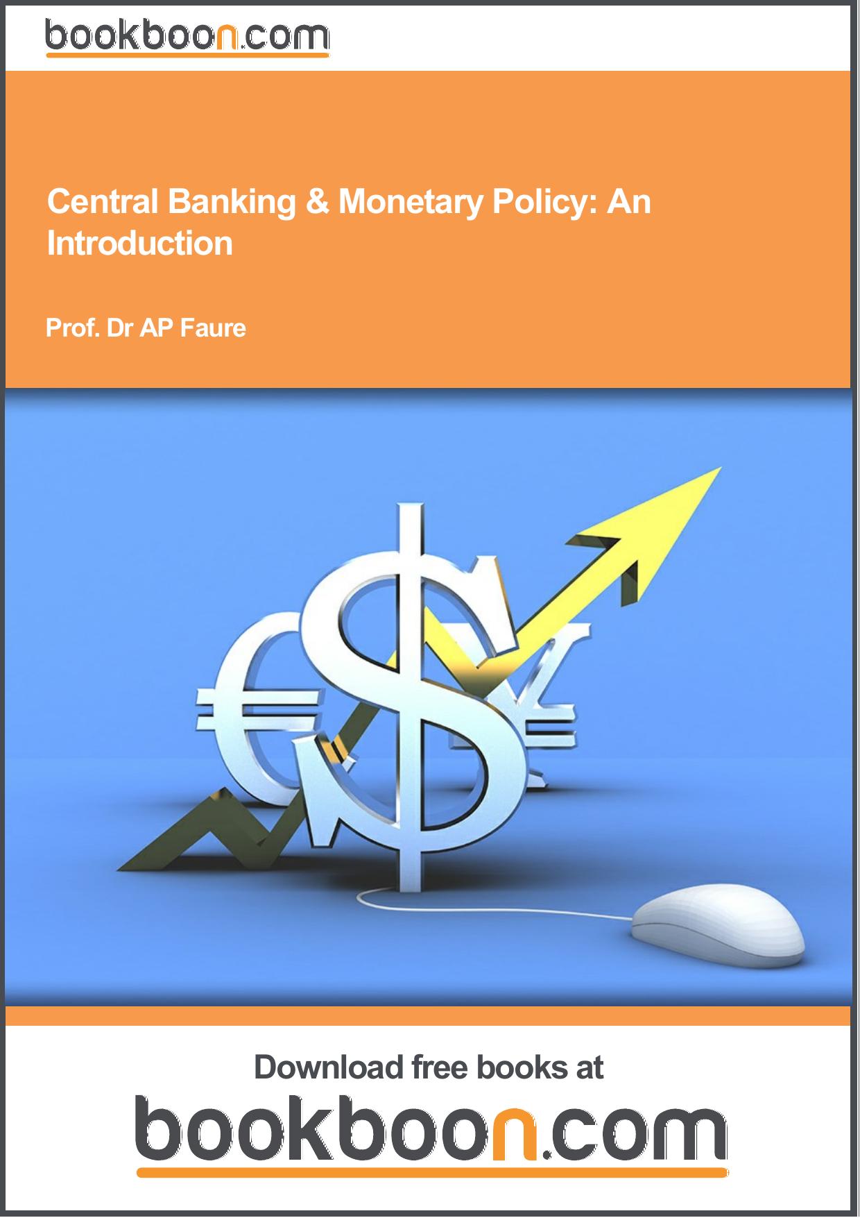 Central Banking & Monetary Policy: An Introduction