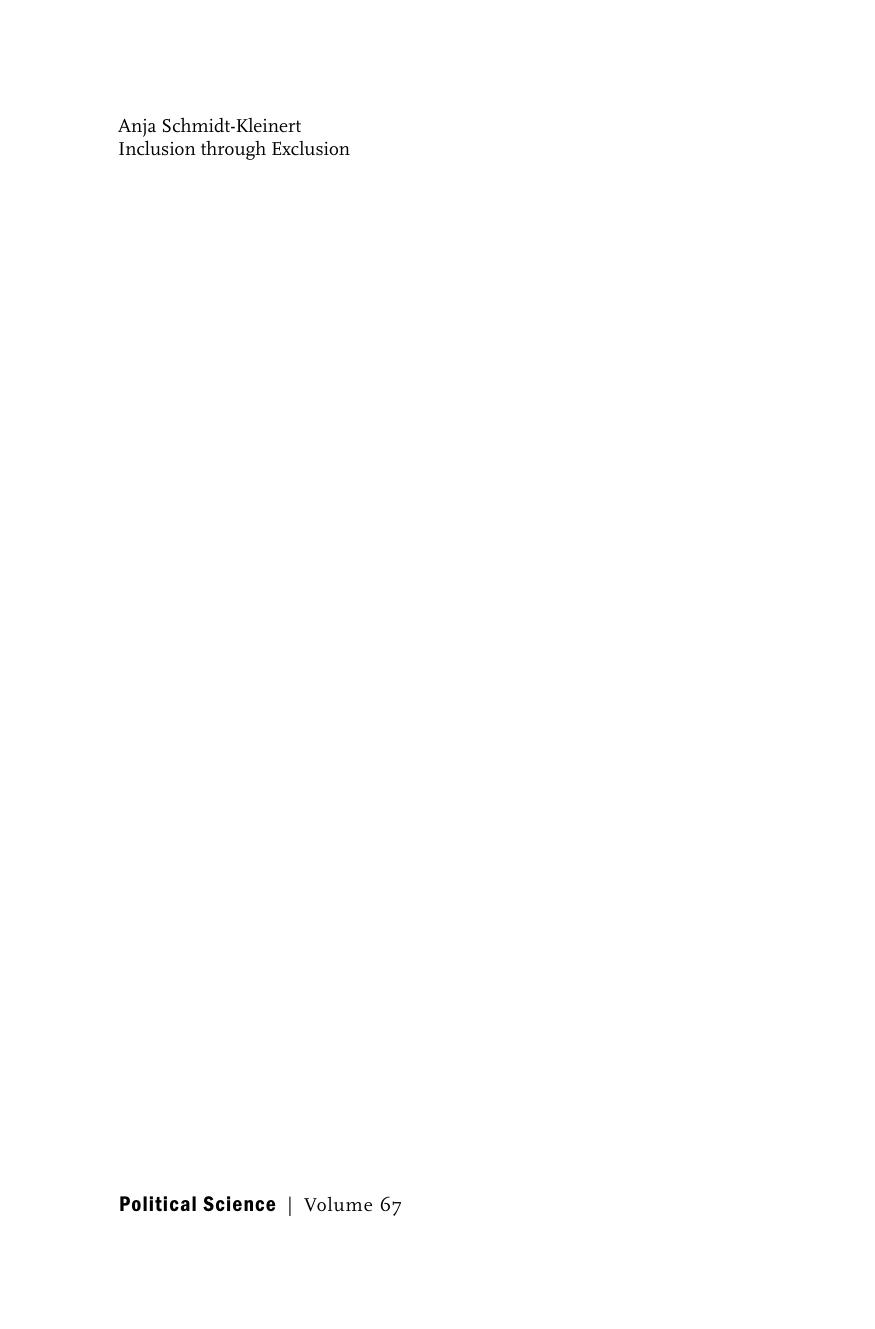 Inclusion through Exclusion How Young Immigrant Israelis in the Nationalist Yisra’el Beitenu Party Read Israeli Citizenship