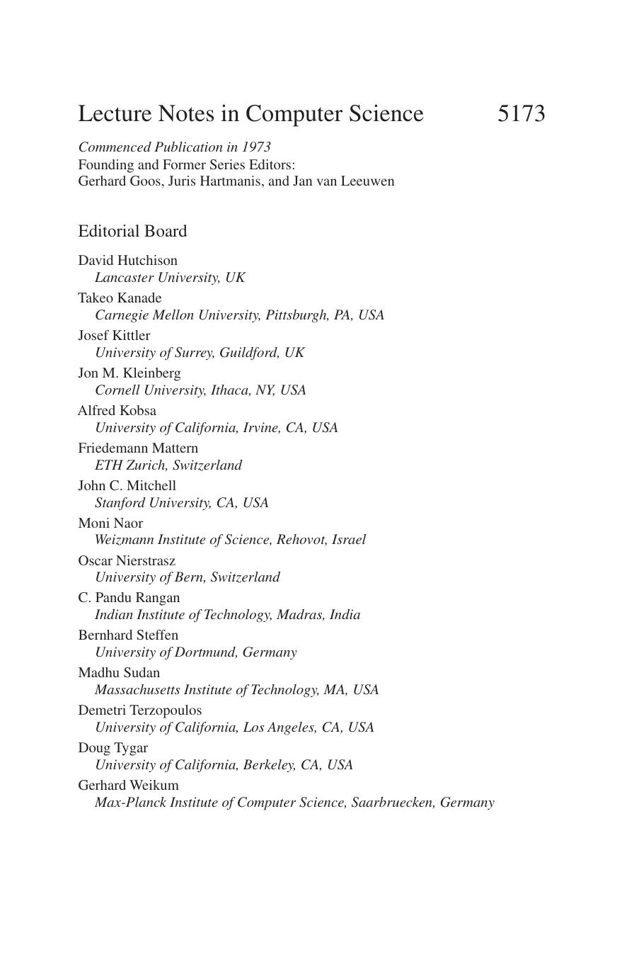 (Lecture Notes in Computer Science 5173 Information Systems and Applications, incl. Internet Web, and HCI) George Buchanan, Jennifer Pearson (auth.), Birte Christensen-Dalsgaard, Donatella Castelli,
