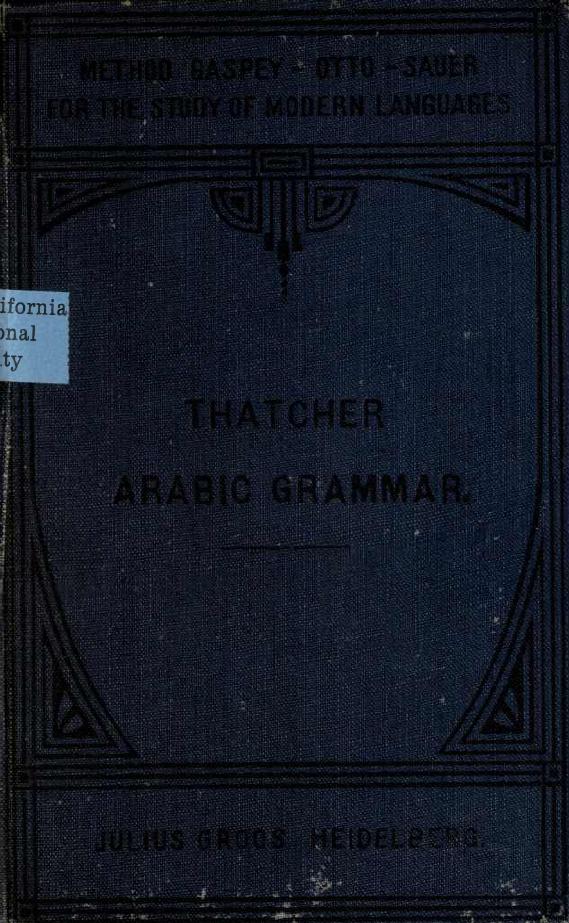 Harder Ernst, Thatcher G.W.