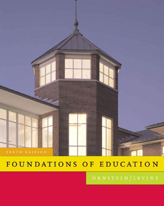 Foundations of Education