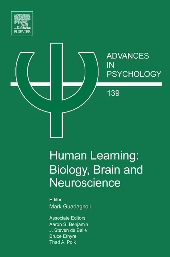 Human Learning : Biology, Brain, and Neuroscience