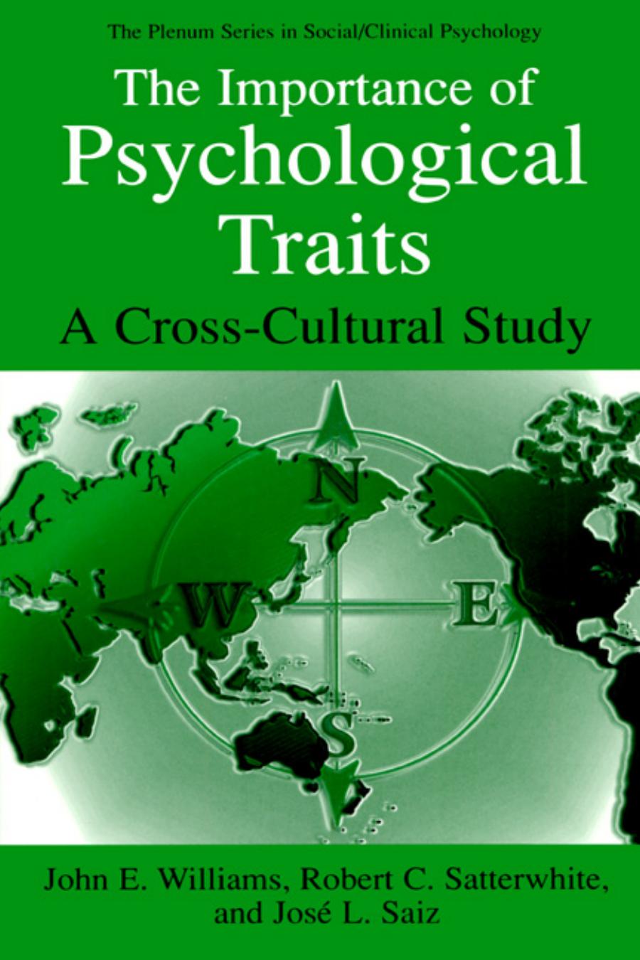 (The Springer Series in Social Clinical Psychology) John E. Williams, Robert C. Satterwhite, José L. Saiz