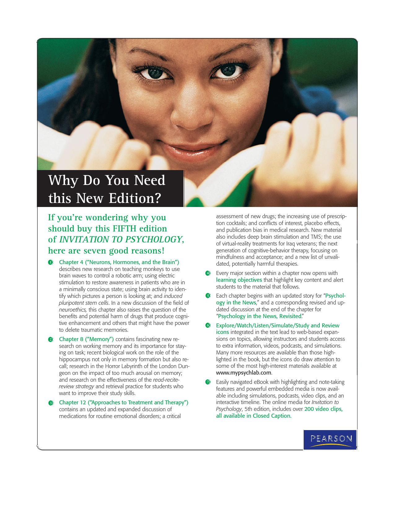 Invitation to Psychology