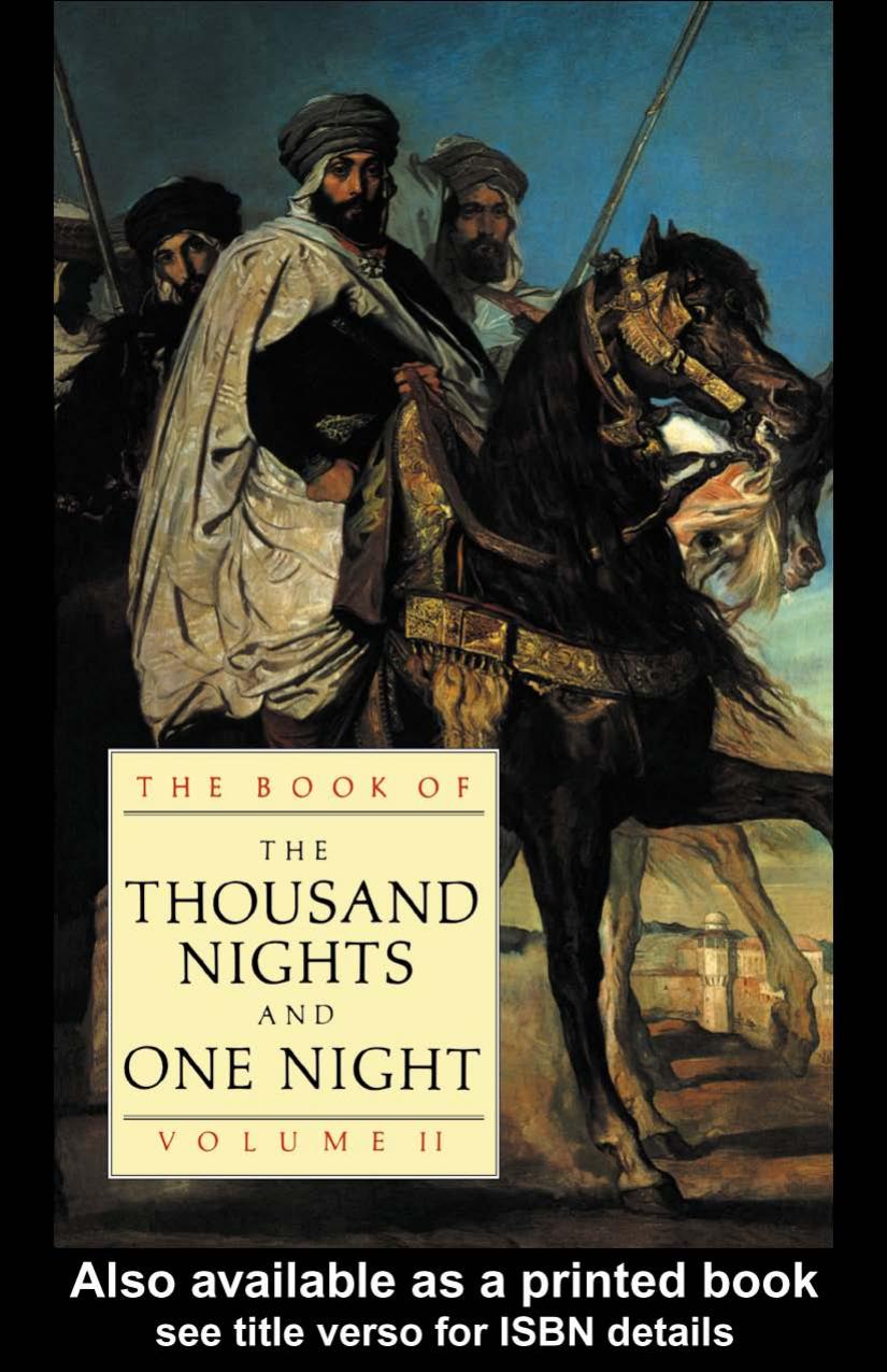 The Book of the Thousand Nights and One Night — Volume II