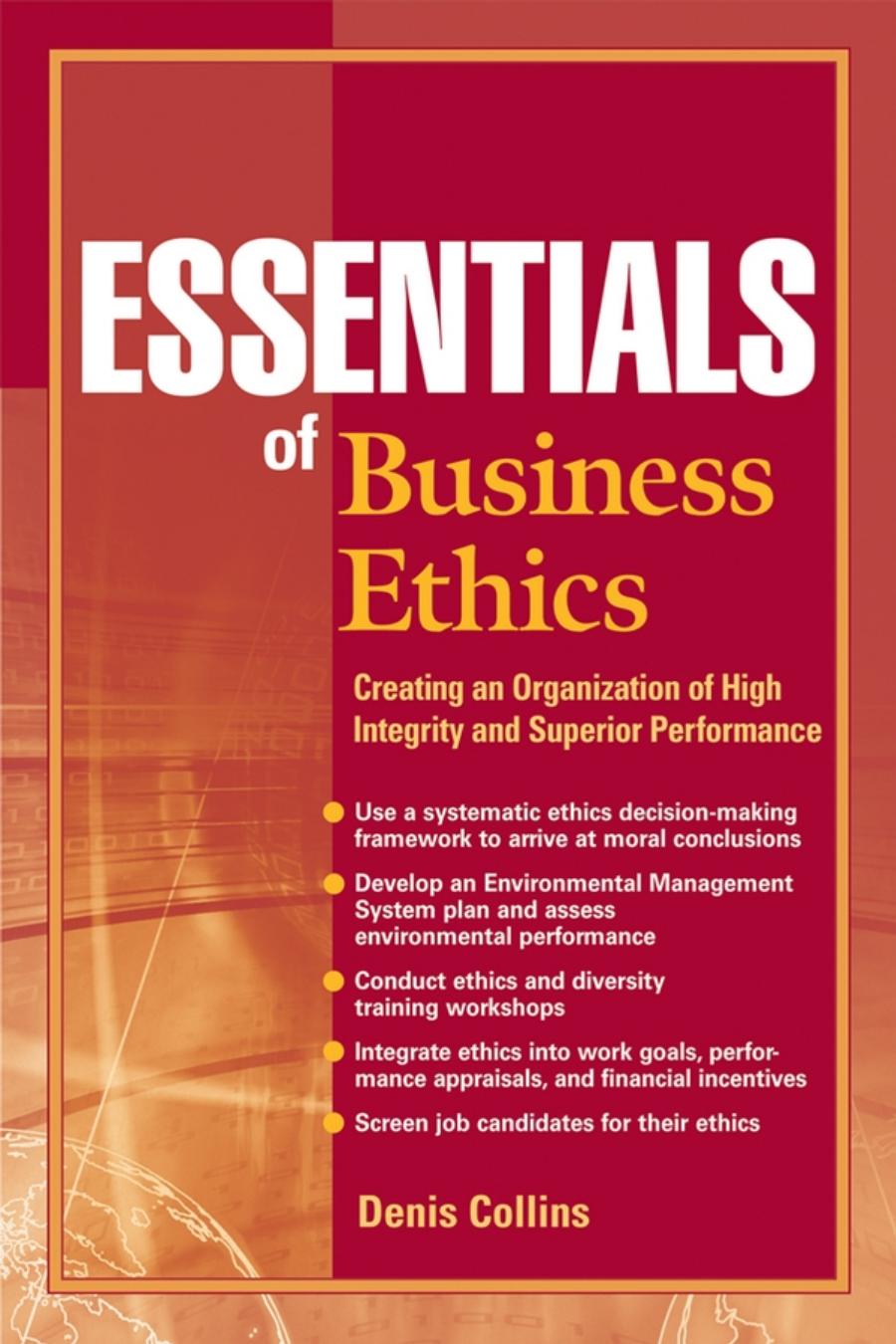Essentials of Business Ethics