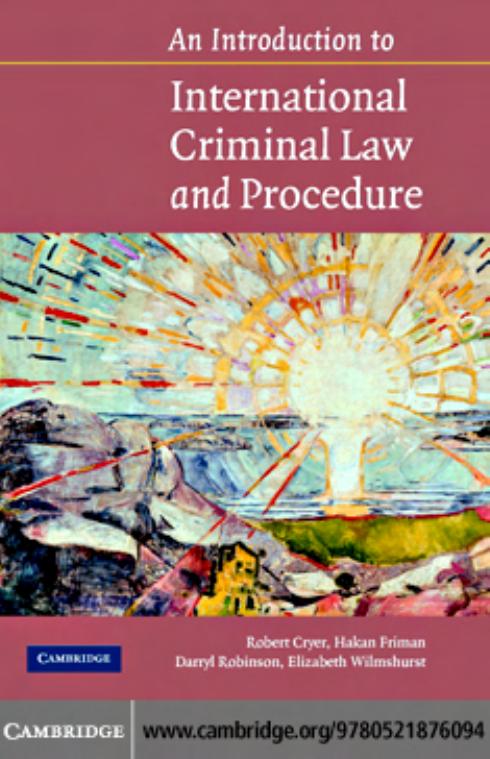 An introduction to International Criminal Law and Procedure