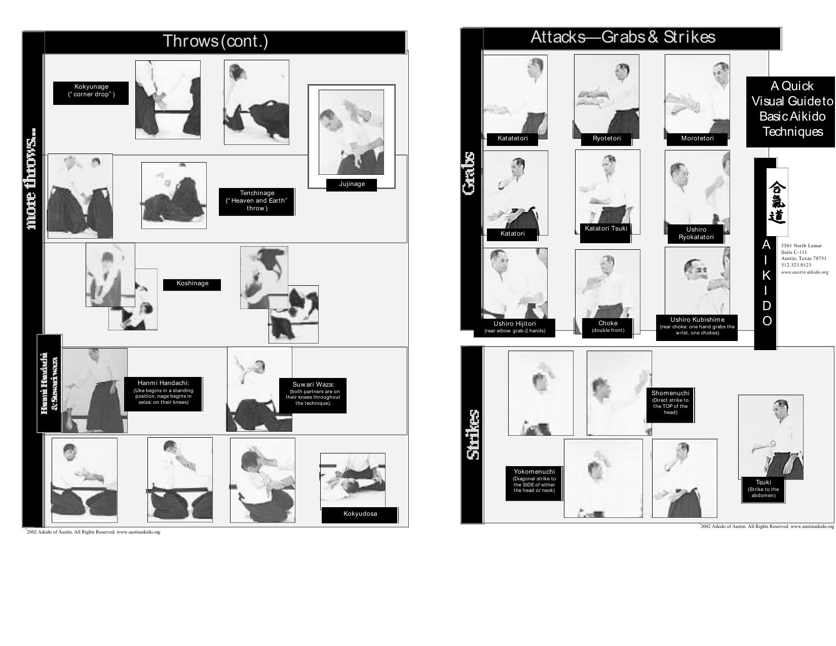 (Ebook Martial Arts) Quick Visual Guide To Basic Aikido Tech