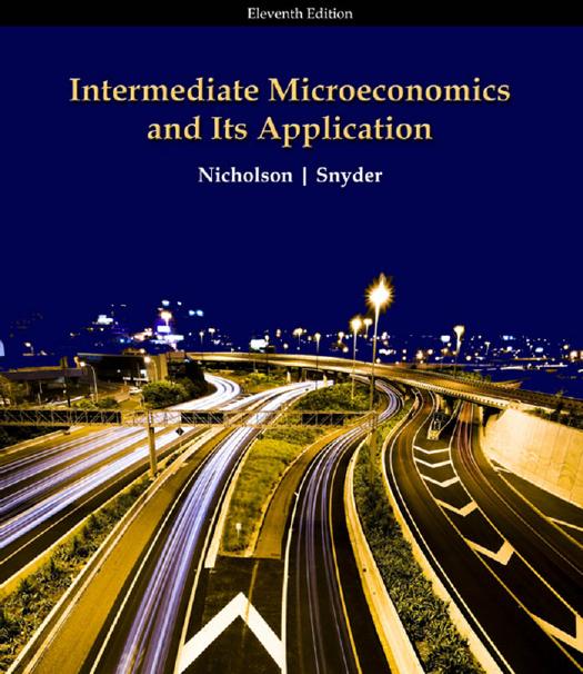 Intermediate Microeconomics