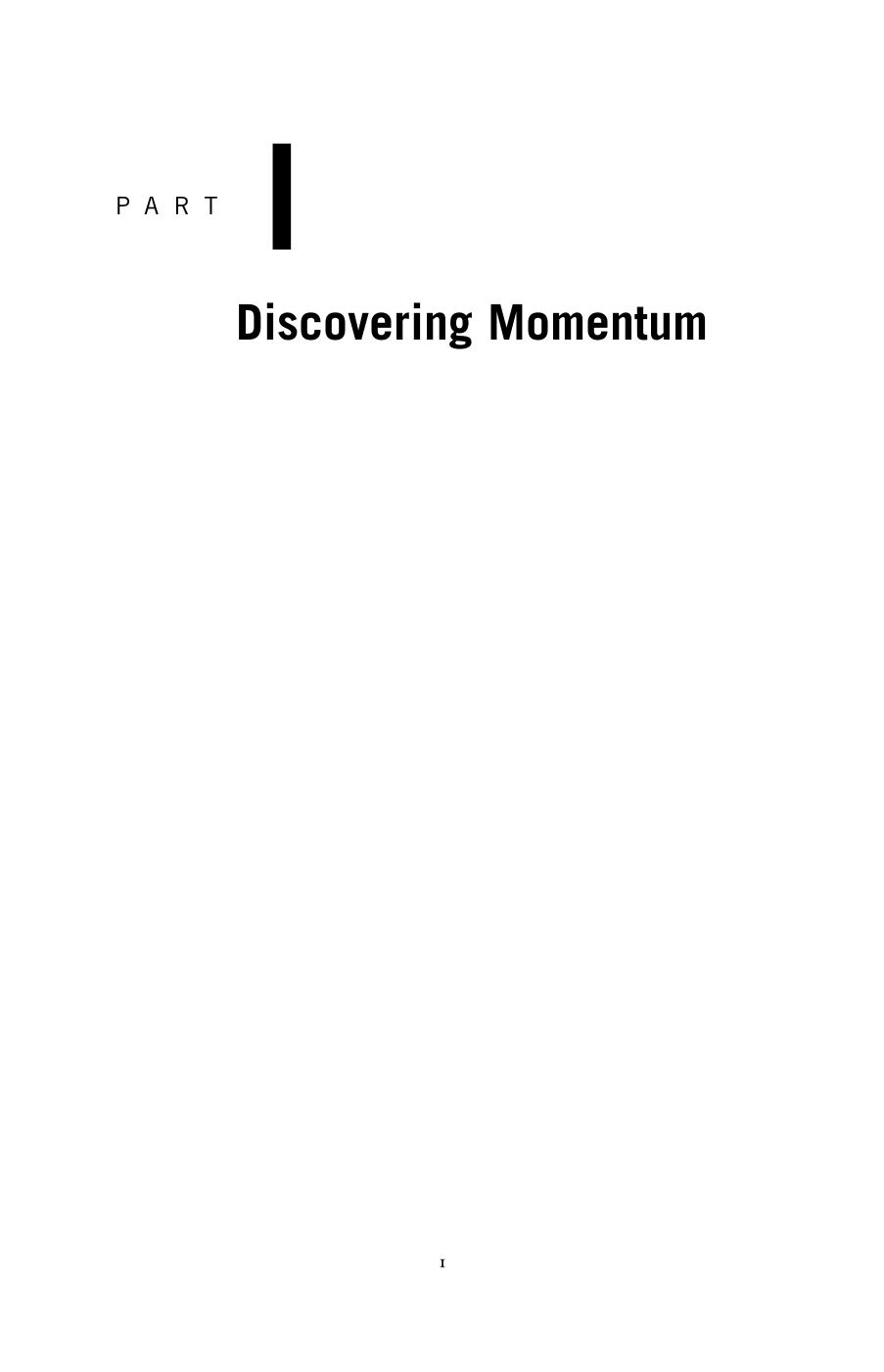 The Momentum Effect