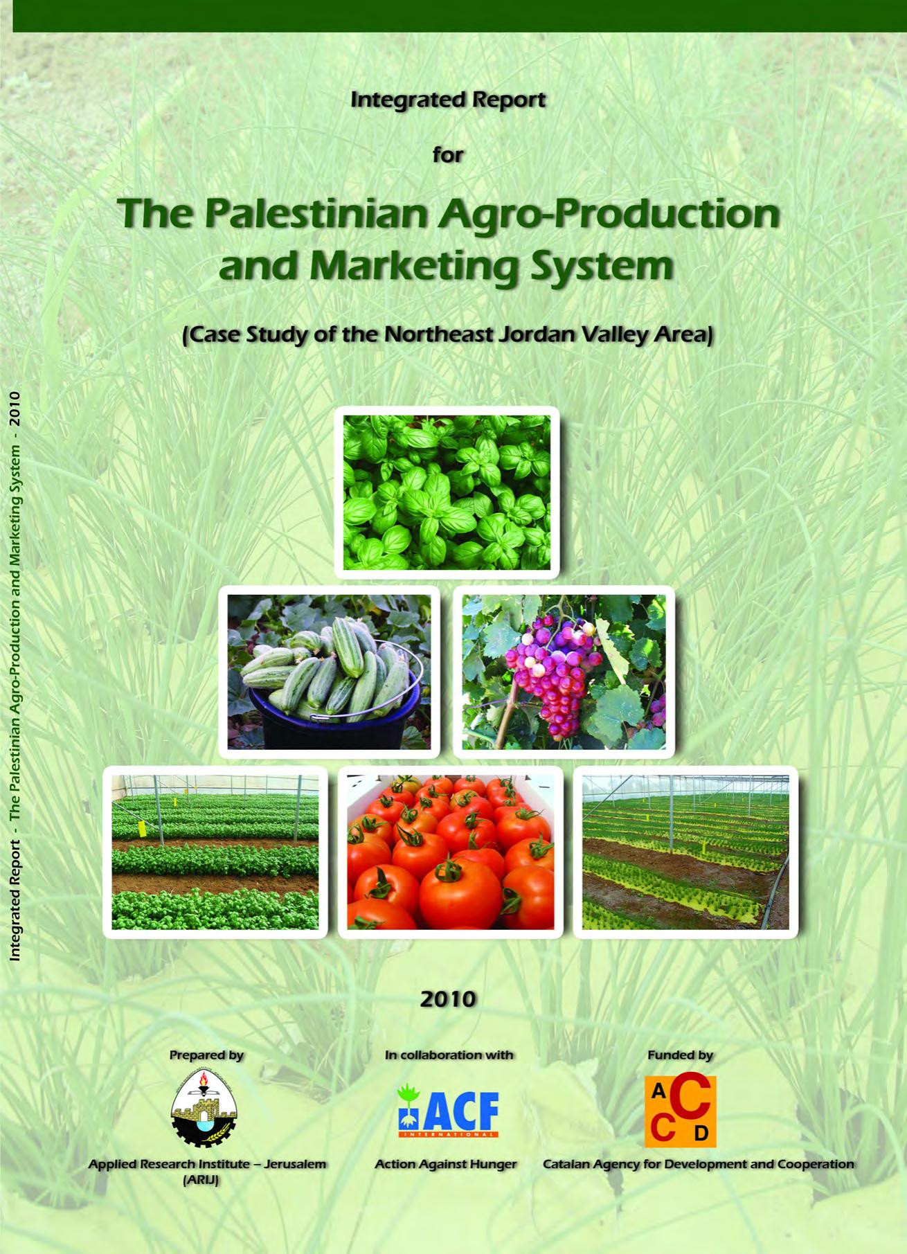 The Palestinian Agro-Production and Marketing System