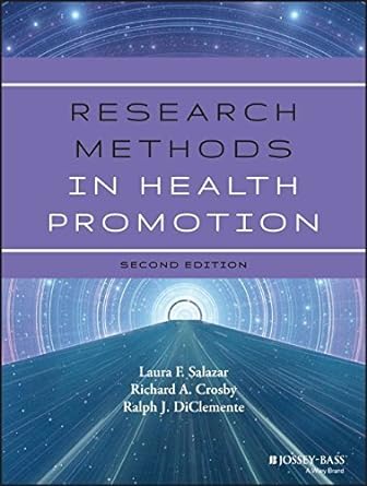 Research Methods in Health Promotion
