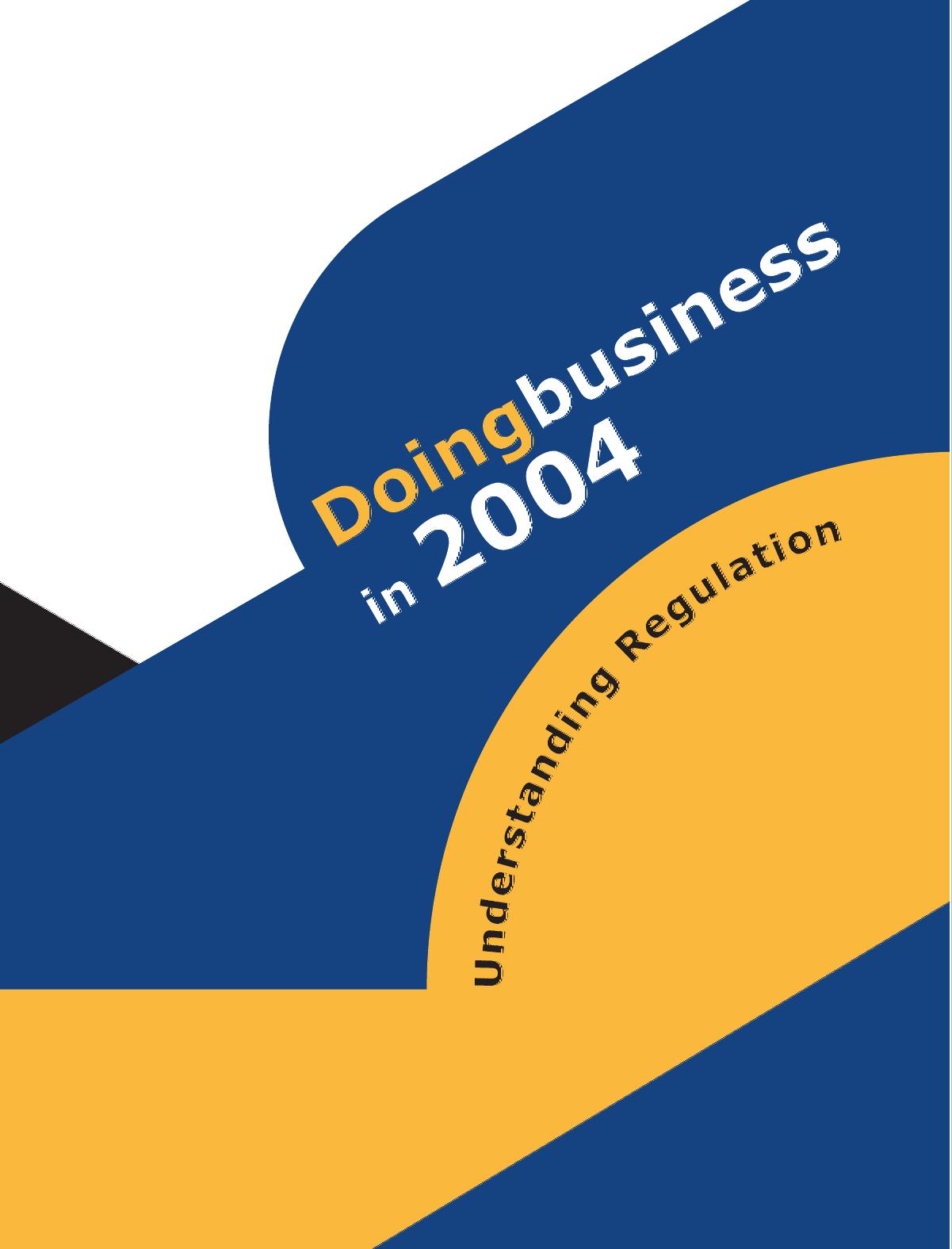 Doing business in 2004 - ISBN: 0821353411