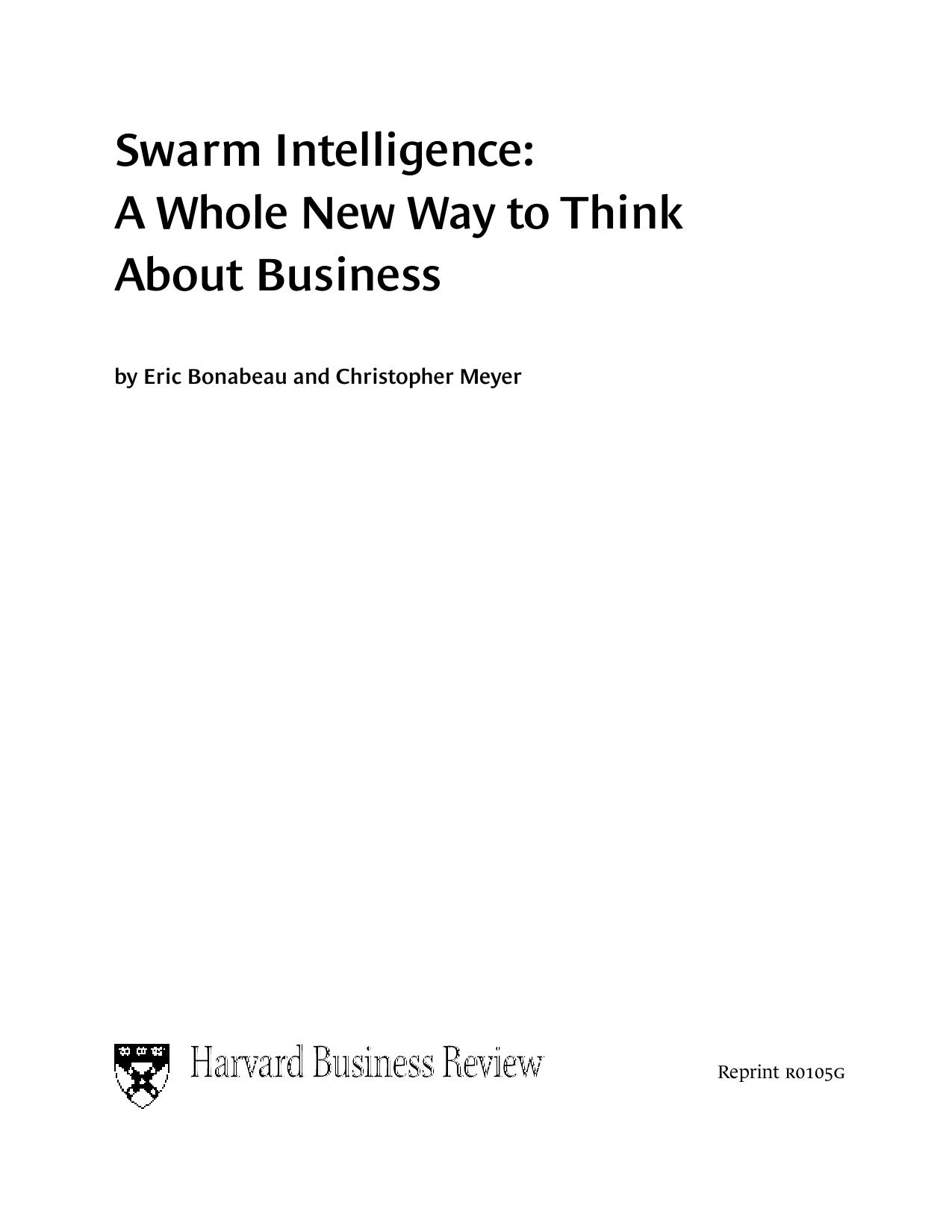 6699 Harvard Business Review