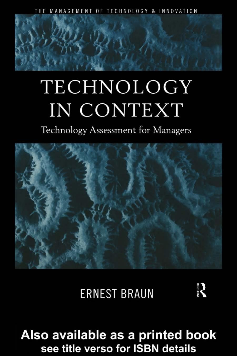 Technology in Context: Technology Assessment for Managers