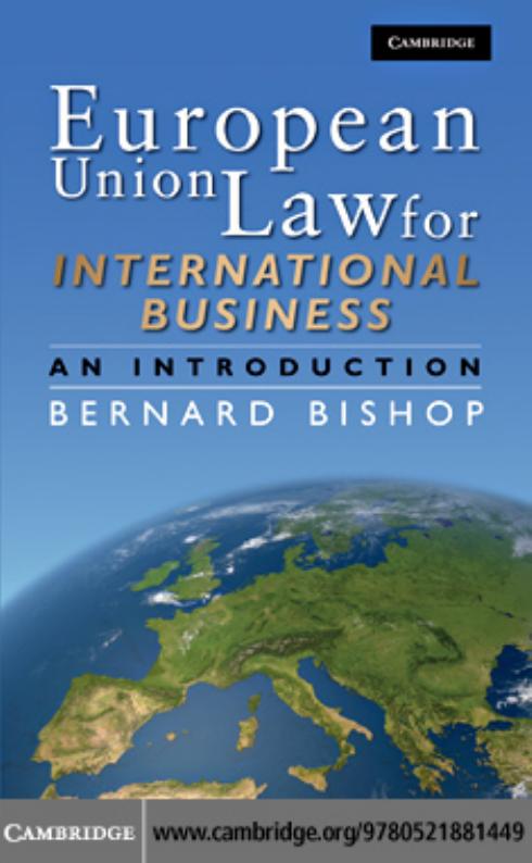 European Union Law for International Business: An introduction