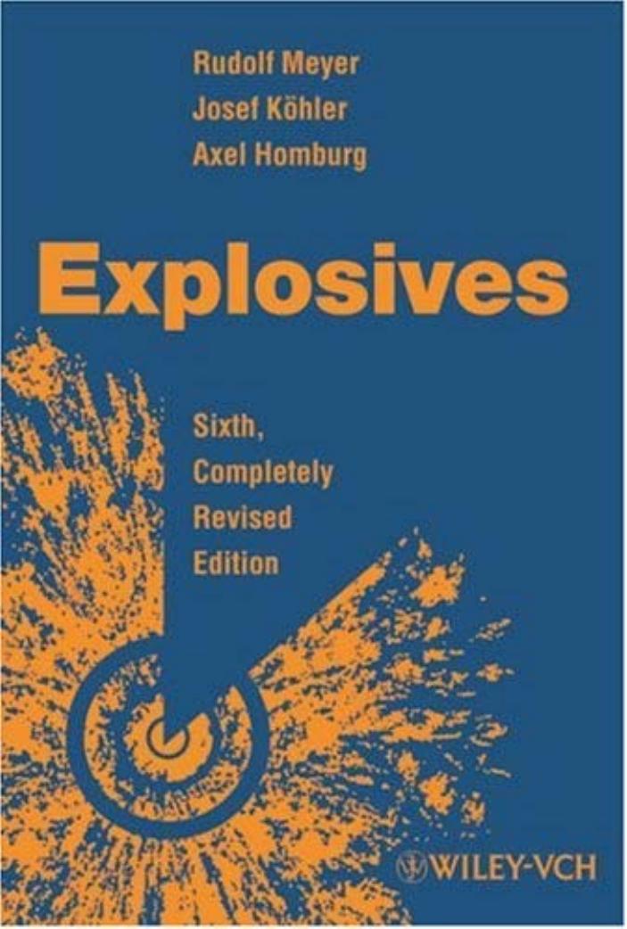 Explosives 6th Edition