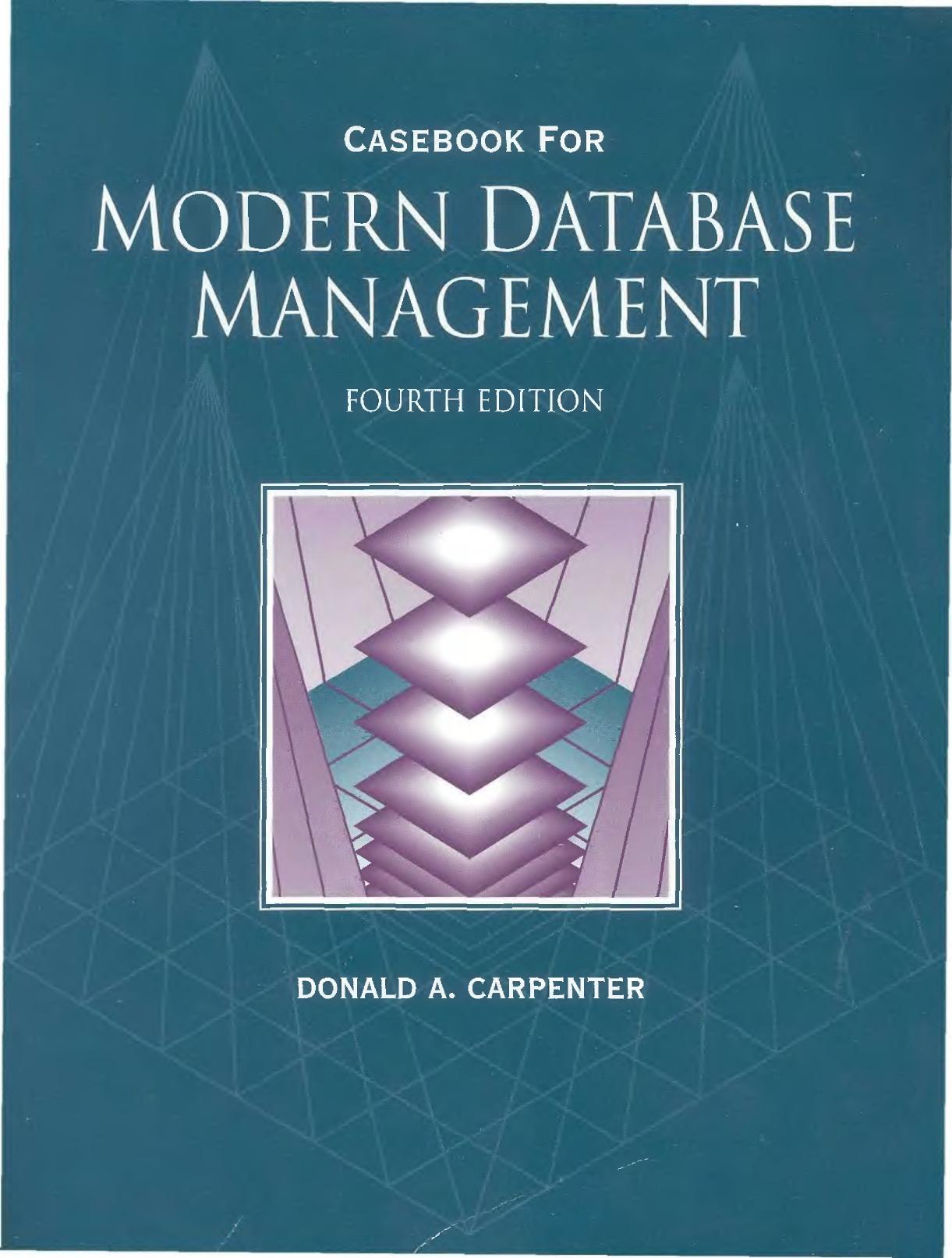 Modern Database Management