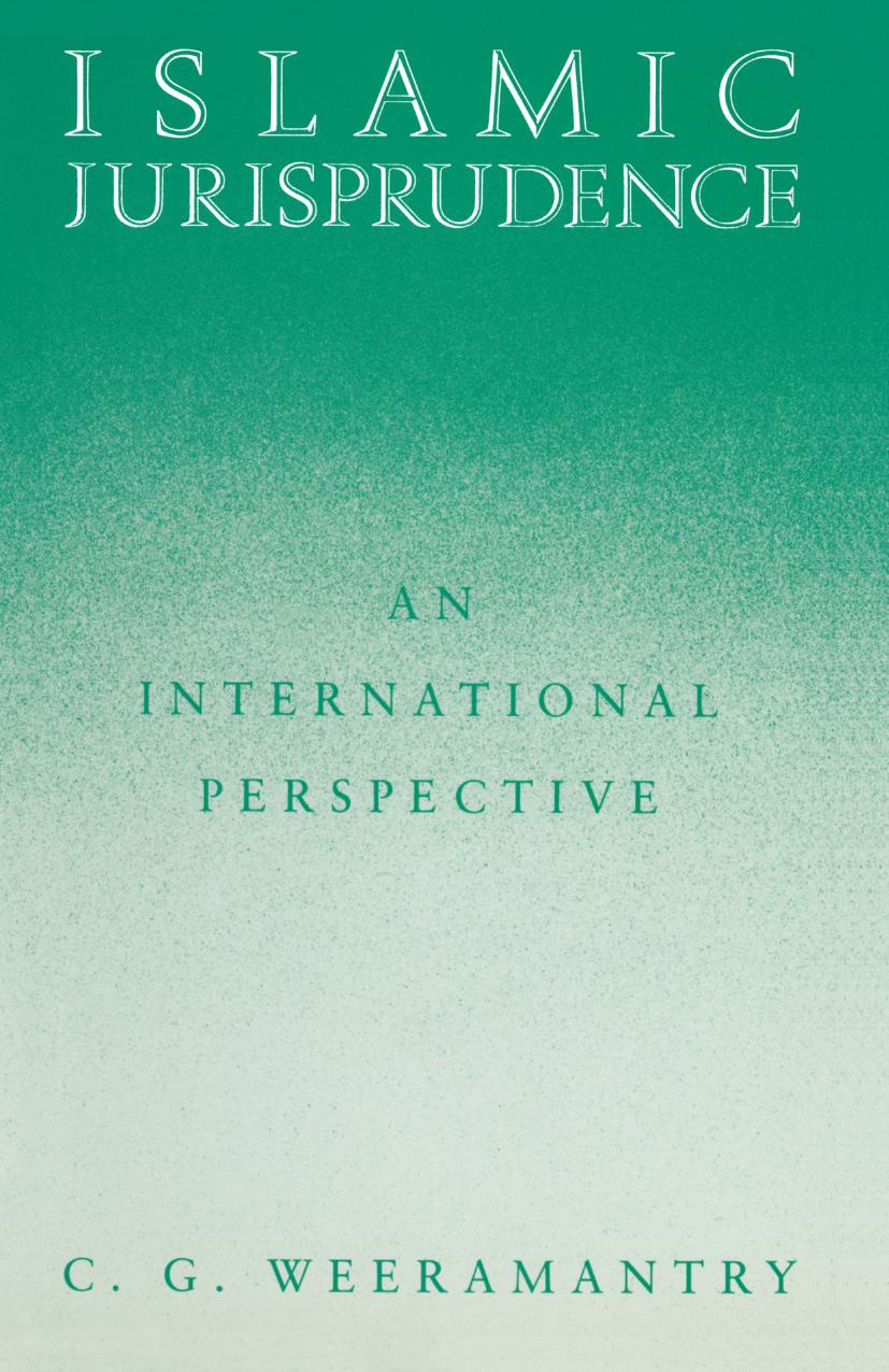 Islamic Jurisprudence: An International Perspective