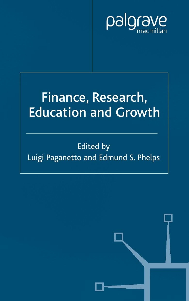 Finance, research, education and growth