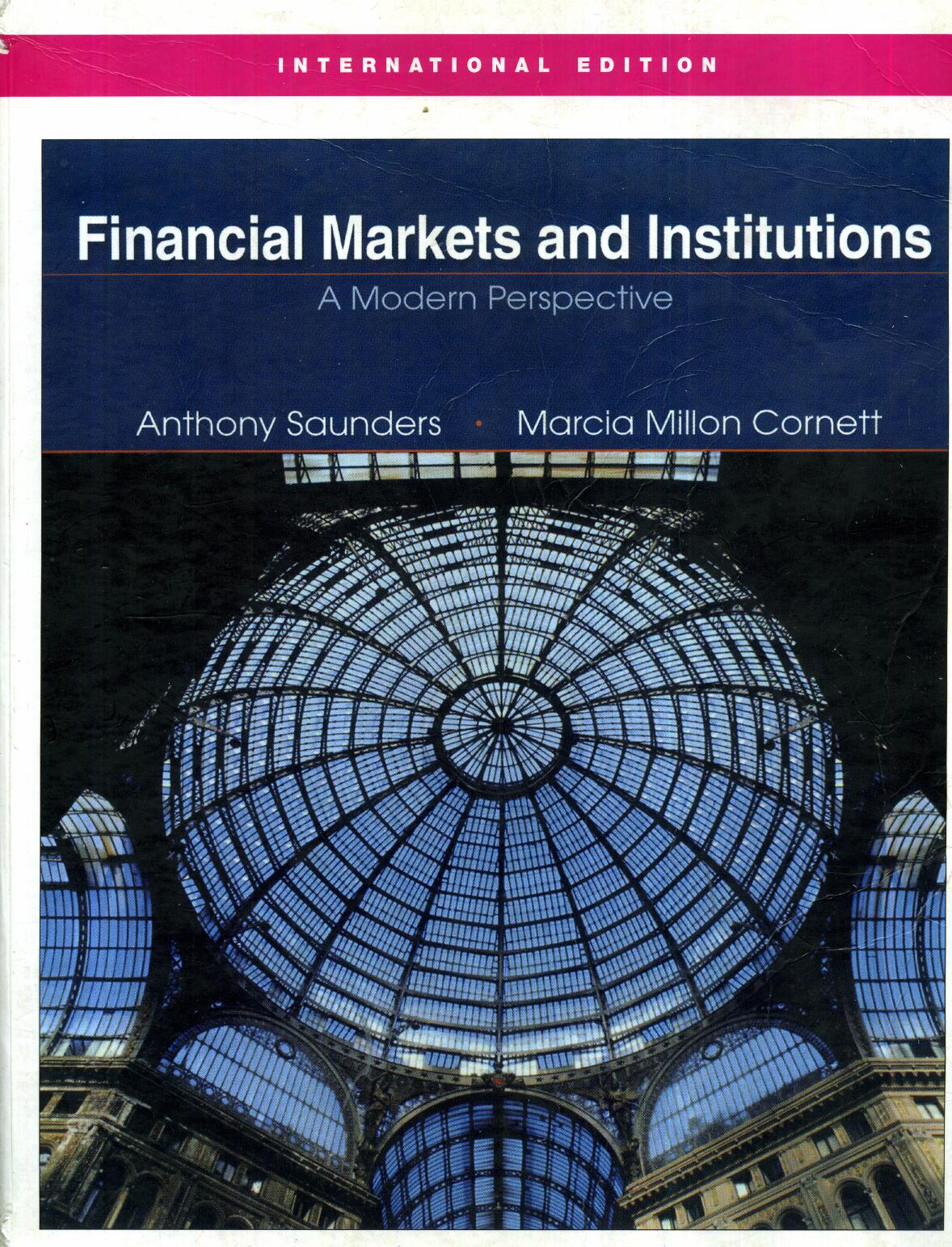 financial markets and institition( anthony saunders)