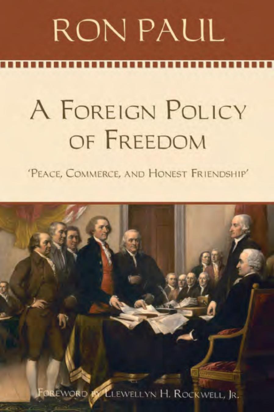 A Foreign Policy of Freedom