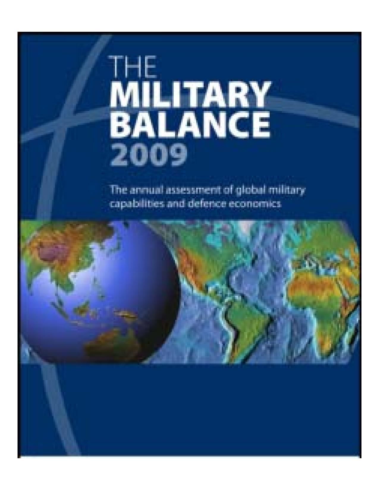 The Military Balance 2009