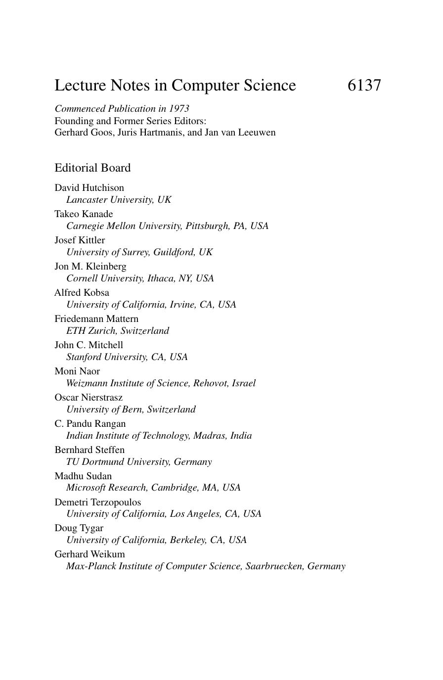 (Lecture Notes in Computer Science 6137 Information Systems and Applications, incl. Internet Web, and HCI) Rosalind Picard (auth.), Thomas Ploug, Per Hasle, Harri Oinas-Kukkonen (eds.)