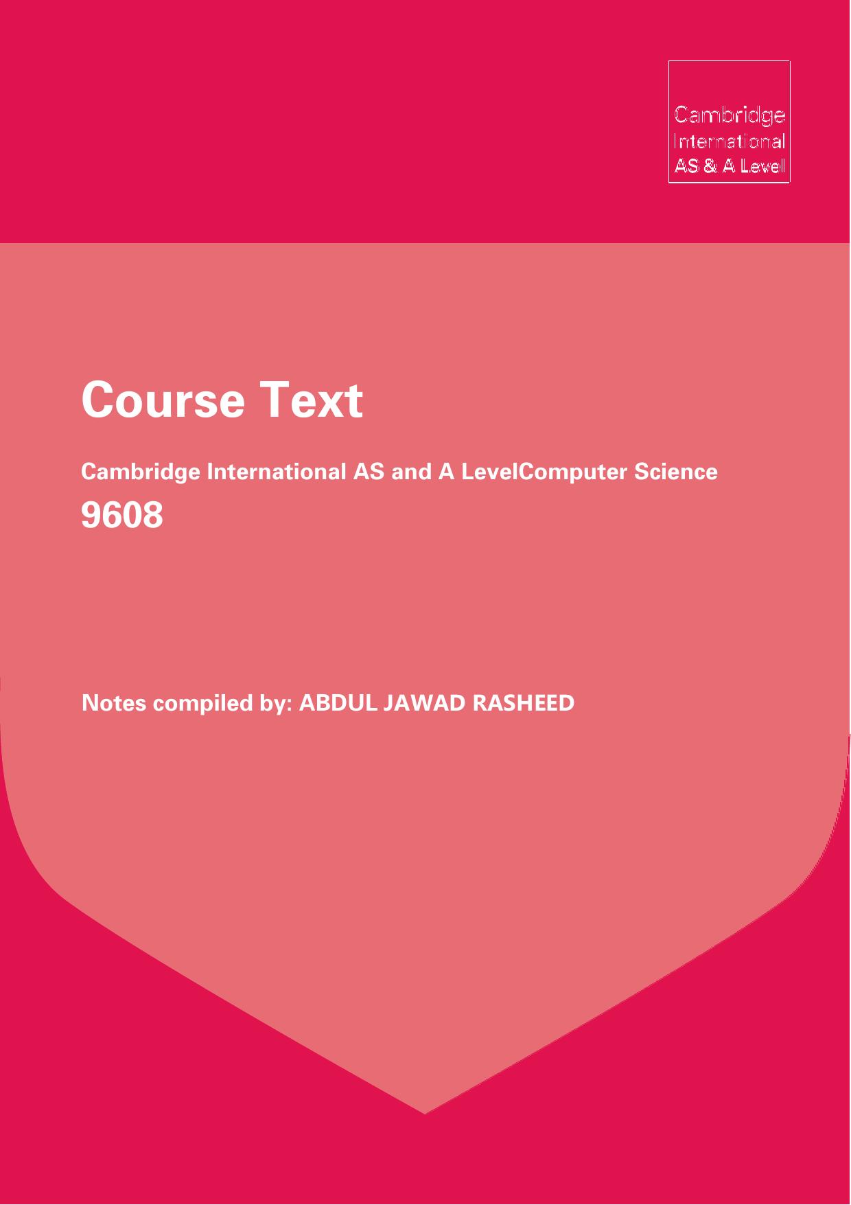 Computer Science Notes