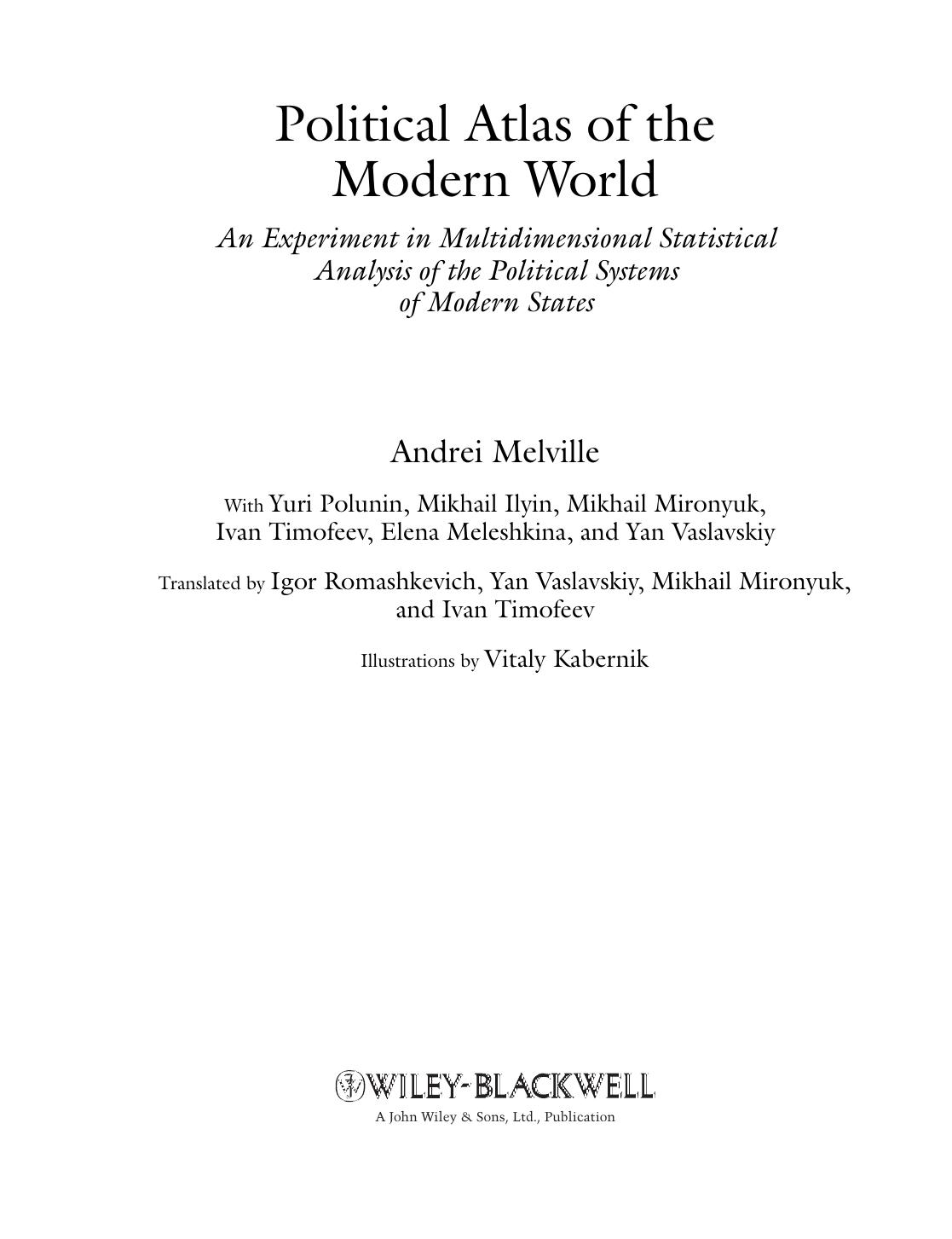 Political Atlas of the Modern World: