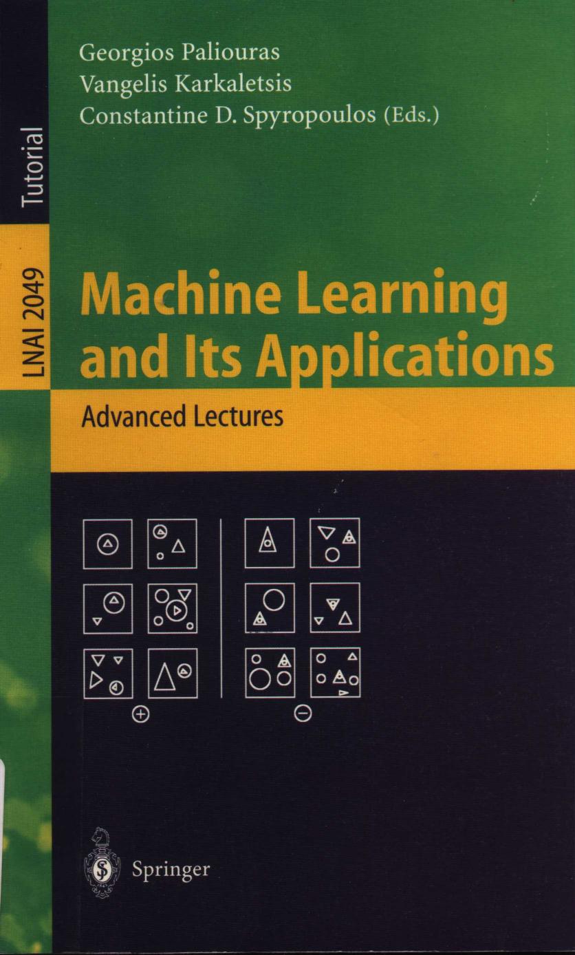 Machine Learning and Its Applications