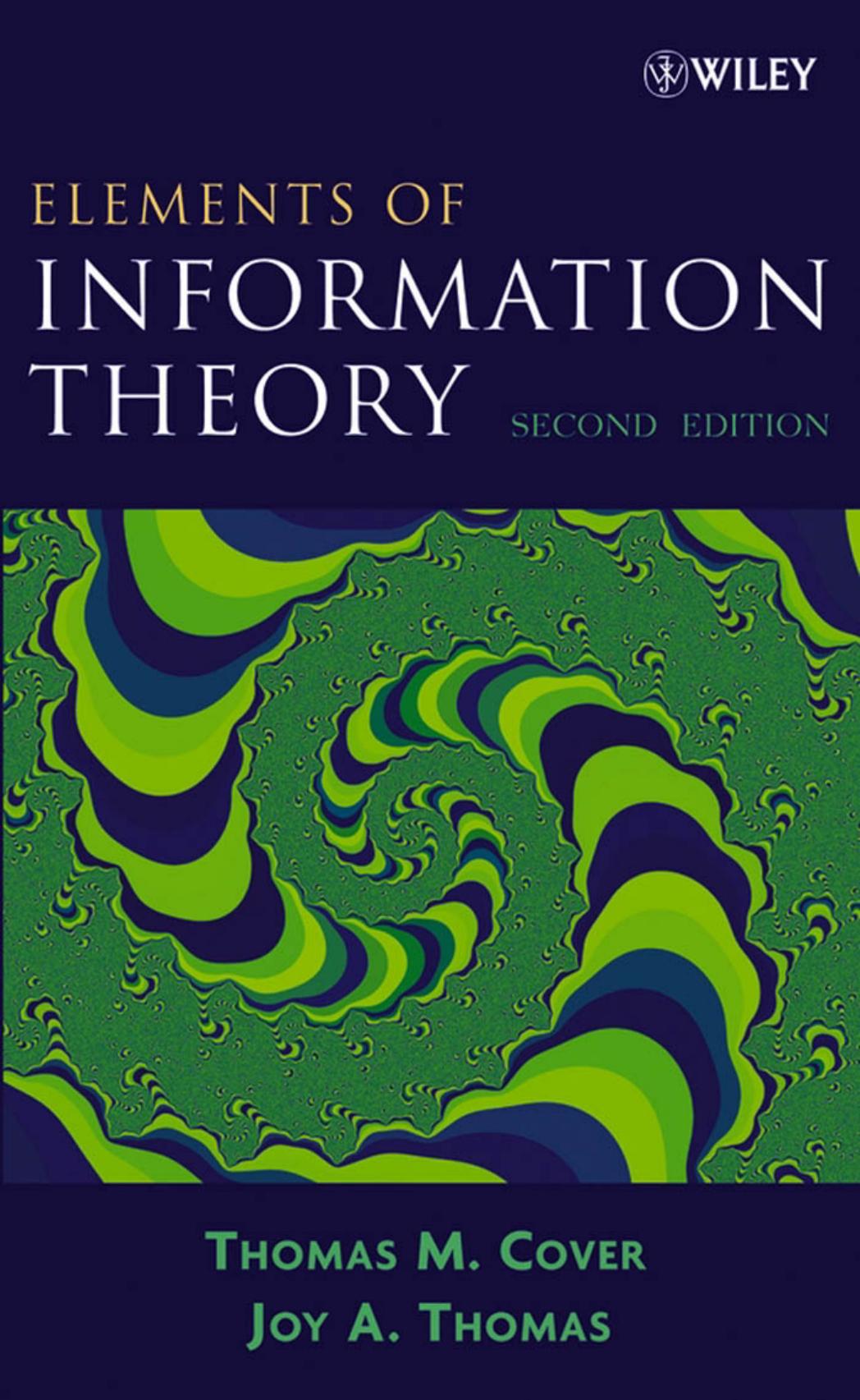 Elements of Information Theory (Wiley Series in Telecommunications and Signal Processing) (Hardcover)