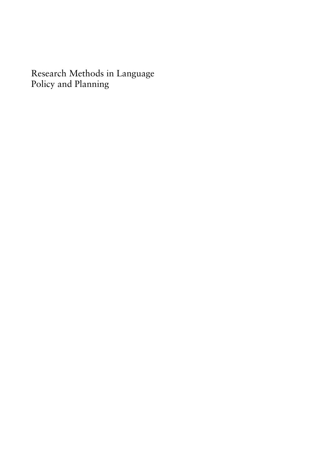 (Guides to research methods in language and linguistics) Hult, Francis M. Johnson, David Cassels