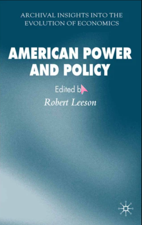 American Power and Policy