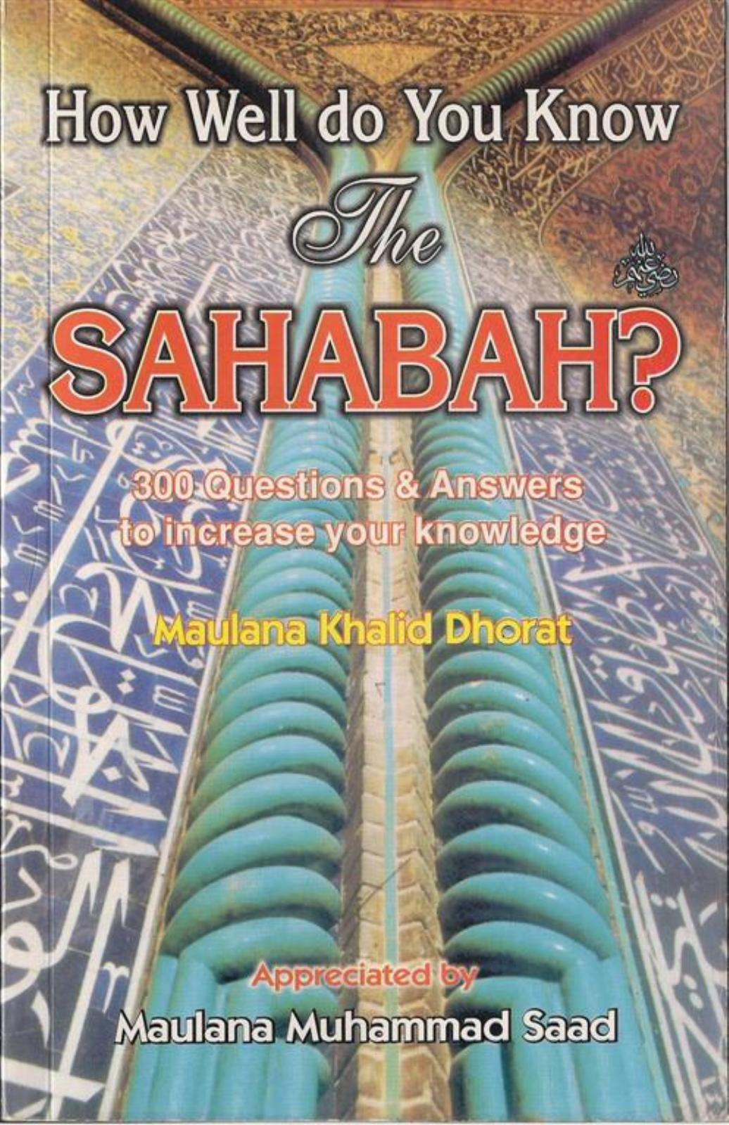 How Well Do You Know Sahabah