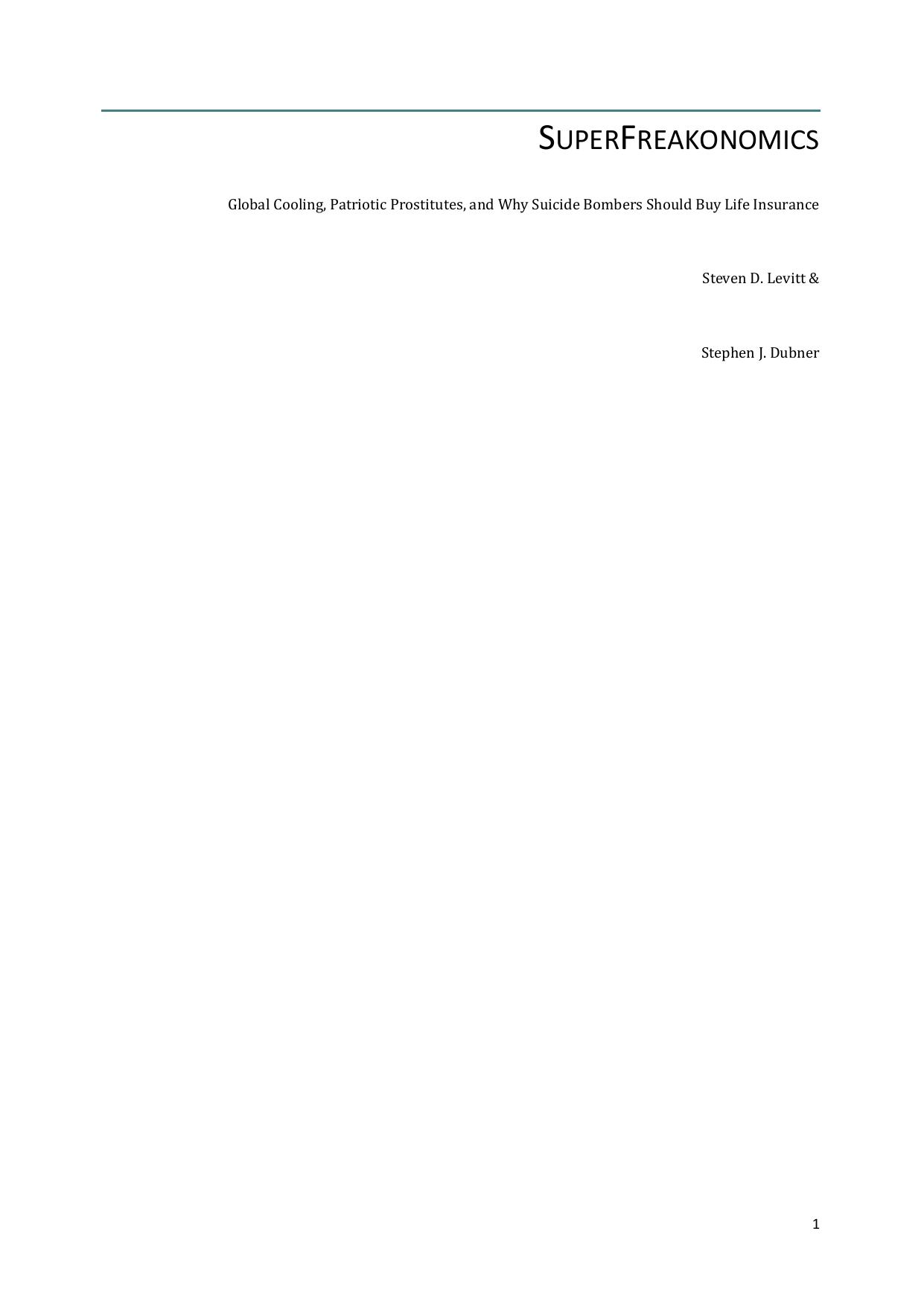 [Steven D. Levitt, Stephen J. Dubner] SuperFreakon(BookZZ.org)