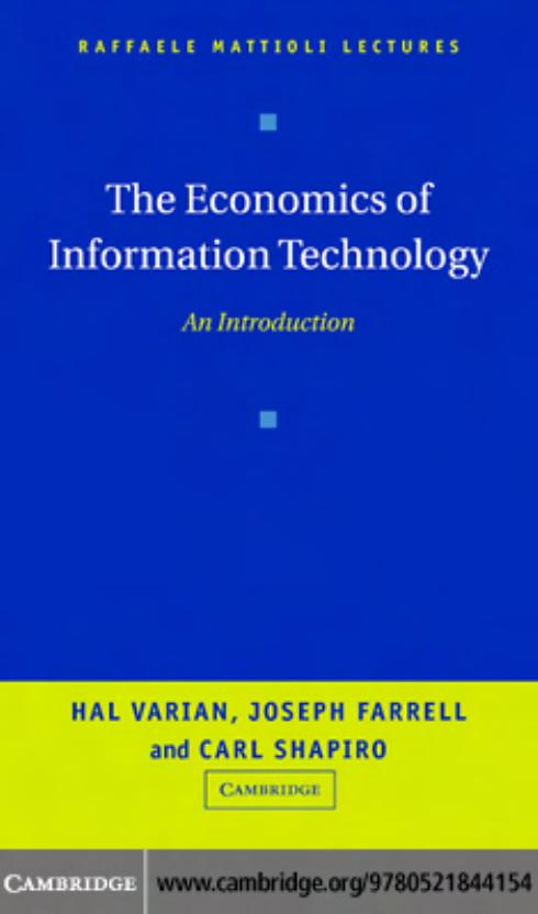 The Economics of Information Technology: An Introduction